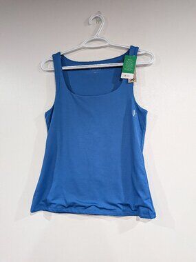 BNWT Reitmans R Essentials Lined Tank Periwinkle Blue Size Large